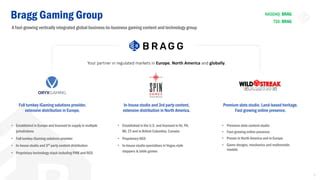 bragg gaming group investor relations